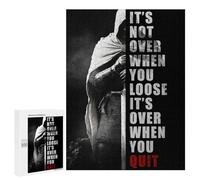 Never Quit - Wooden Jigsaw Puzzle for Adults, 500 PCS, Winter Gift, for Screen-Free Relaxation at Home