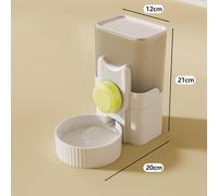 Never Run Dry: Automatic Clear Water Feeder for Parakeets, Cockatiels, Lovebirds(E)
