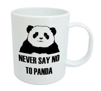 Never Say No To Panda Funny Novelty Coffee Mug - Serendipity Vita Range - Mother's Day, Birthday, Christmas Office Tea Coffee Gift Mug