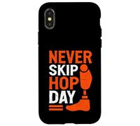 Never Skip Hop Day Amputee Case for iPhone X/XS