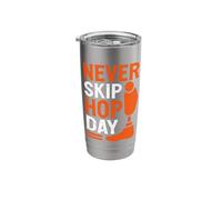 Never Skip Hop Day Amputee Stainless Steel Insulated Tumbler