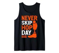 Never Skip Hop Day Amputee Tank Top