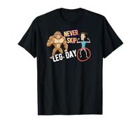 Never Skip Leg Day - Funny Gym Meme Beak Bros Tee T-Shirt