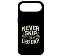 Never Skip Leg Day Gym Workout Fitness Case for iPhone Air