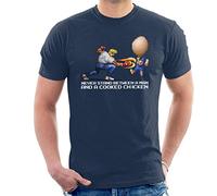 Never Stand Between A Man and A Cooked Chicken Streets of Rage Golden Axe Men's T-Shirt