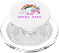 Never stop being an oral sub with unicorn PopSockets PopGrip for MagSafe