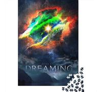 Never Stop Dreaming Adult Jigsaw Puzzle, 1000 Pieces, 38x26cm/1000pcs, White Card with A Low-dust Finish; for Relaxed Evenings at The Table