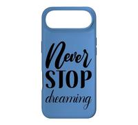Never Stop Dreaming Inspirational Cursive Typography Case for iPhone Air