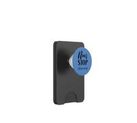 Never Stop Dreaming Inspirational Cursive Typography PopSockets PopWallet for MagSafe