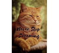 Never Stop Dreaming: Inspirational, Unique Notebook, Journal, Diary (110 Pages, Unlined, 6 x 9)(Notebooks Journals)