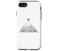 Never Stop Exploring Adventure Mindset Gear Motivation Case for iPhone SE (2020) / 7/8