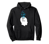 Never Stop Learning: Motivated and Hardworking Person Pullover Hoodie