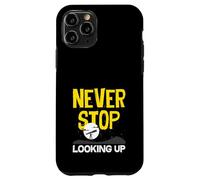 Never Stop Looking Up Astronomy Telescope Space Case for iPhone 11 Pro