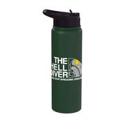 Never Stop Spreading Democracy Divers for Freedom Hell Game Stainless Steel Insulated Water Bottle