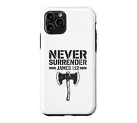 Never Surrender James 112 Battle Axe Faith Bible Verses Case for iPhone 11 Pro