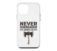 Never Surrender James 112 Battle Axe Faith Bible Verses Case for iPhone 12 mini