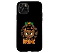 Never Take Camping Advice From Me - Cat Camper Camping Case for iPhone 11 Pro