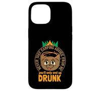 Never Take Camping Advice From Me - Cat Camper Camping Case for iPhone 15