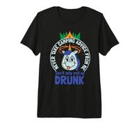 Never Take Camping Advice from Me - Unicorn Camper Camping Premium T-Shirt
