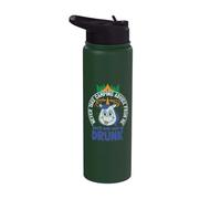 Never Take Camping Advice from Me - Unicorn Camper Camping Stainless Steel Insulated Water Bottle