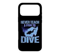 Never Teach A Fish To Dive Scuba Dive Diver Diving Case for iPhone 17 Pro Max