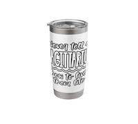 Never Tell A Sagittarius to Live Their Life Graphic Stainless Steel Insulated Tumbler