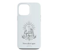 Never Thirst Again John 4:14 Minimal Linework Christian Case for iPhone 13 Pro Max
