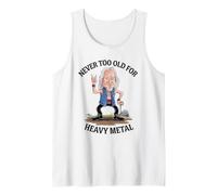 Never Too Old for Senior Rock Tank Top