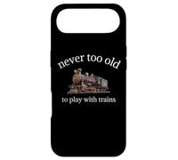 Never Too Old To Play With Trains - Awesome Model Train Case for iPhone Air