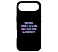 Never Trust A Girl Behind The DJ Booth Funny Rave Festival Case for iPhone Air