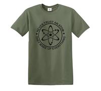 Never Trust an Atom They Make Up Everything Men's T-Shirt Science Gift Funny Top Tee