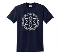 Never Trust an Atom They Make Up Everything Men's T-Shirt Science Gift Funny Top Tee