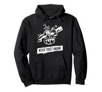 Never Trust Anyone (Mistrust Statement & Graphic) Pullover Hoodie