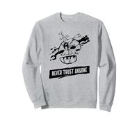 Never Trust Anyone (Mistrust Statement & Graphic) Sweatshirt