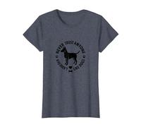 Never Trust Anyone Who Doesn't Like Dogs Pet Love T-Shirt, Women, Heather Blue, XXL