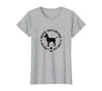 Never Trust Anyone Who Doesn't Like Dogs Pet Love T-Shirt, Women, Heather Grey, XXL