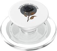 Never trust the living Goth Punk Emo Gift PopSockets PopGrip for MagSafe