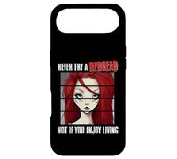 Never Try A Redhead Not If You Enjoy Living Redhead Humor Case for iPhone Air