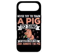 Never Try To Teach A Pig To Sing It Wastes Your Time And Ann Case for iPhone Air