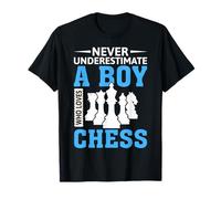 Never Underestimate A Boy Who Loves Chess T-Shirt