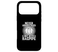 Never Underestimate A Boy With A Bagpipe - Bagpiper Case for iPhone 17 Pro Max