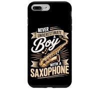 Never Underestimate A Boy With A Saxophone Music Case for iPhone 7 Plus/8 Plus