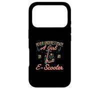 Never Underestimate A Girl On An E-Scooter Cool Ebike Driver Case for iPhone 17 Pro