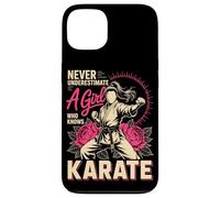 Never Underestimate A Girl Who Knows Karate Case for iPhone 13