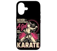 Never Underestimate A Girl Who Knows Karate Case for iPhone 17