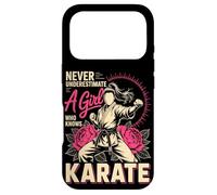 Never Underestimate A Girl Who Knows Karate Case for iPhone 17 Pro