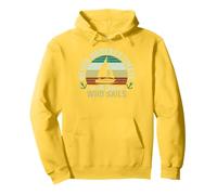 Never Underestimate A Girl Who Sails Sailing Pullover Hoodie