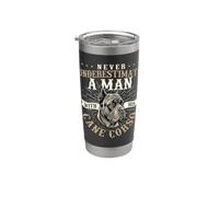 Never Underestimate A Man with His Cane Corso - Dog Dad Stainless Steel Insulated Tumbler