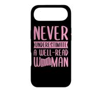 Never Underestimate A Well-Read Woman Feminist Literacy Case for iPhone Air