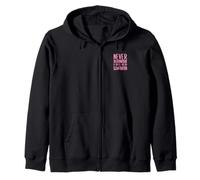 Never Underestimate A Well-Read Woman Feminist Literacy Zip Hoodie